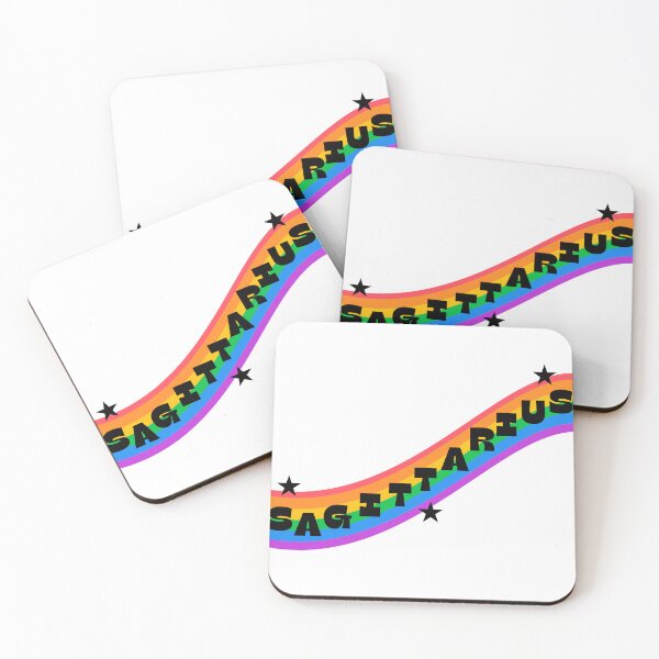 Item preview, Sagittarius Pride Rainbow Zodiac Design | LGBTQ+ Astrology designed and sold by Midnight789.