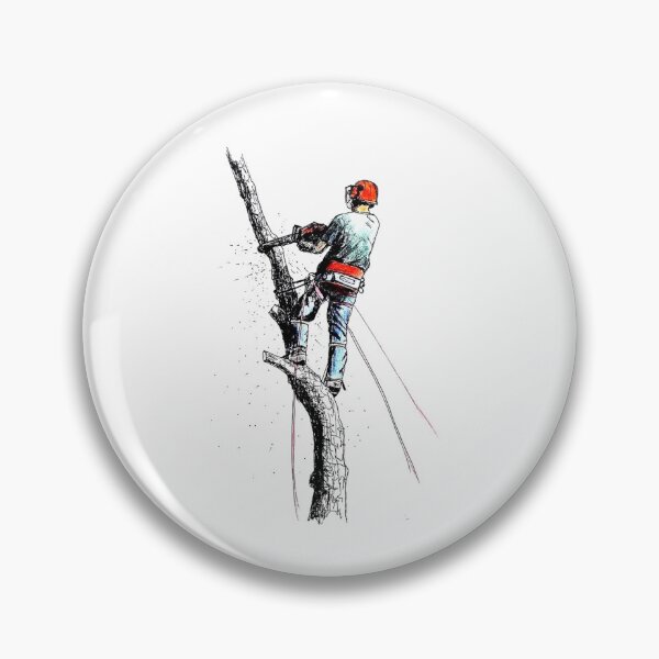 Item preview, Arborist Tree Surgeon Chainsaw Climber gift present designed and sold by Gordon Lavender.