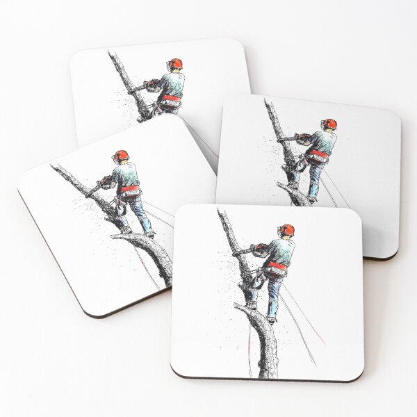Item preview, Arborist Tree Surgeon Chainsaw Climber gift present designed and sold by Gordon Lavender.