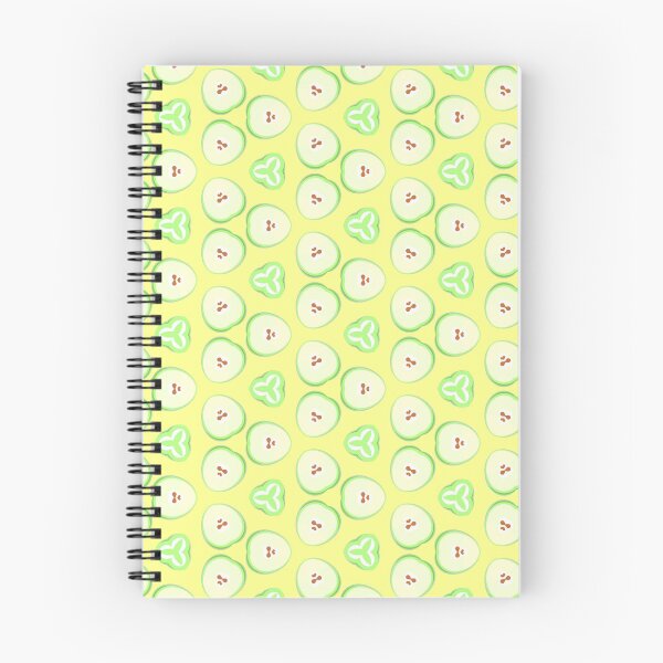Item preview, vector green yellow apples seamless colorful repeat pattern designed and sold by Abrahamjrnd.