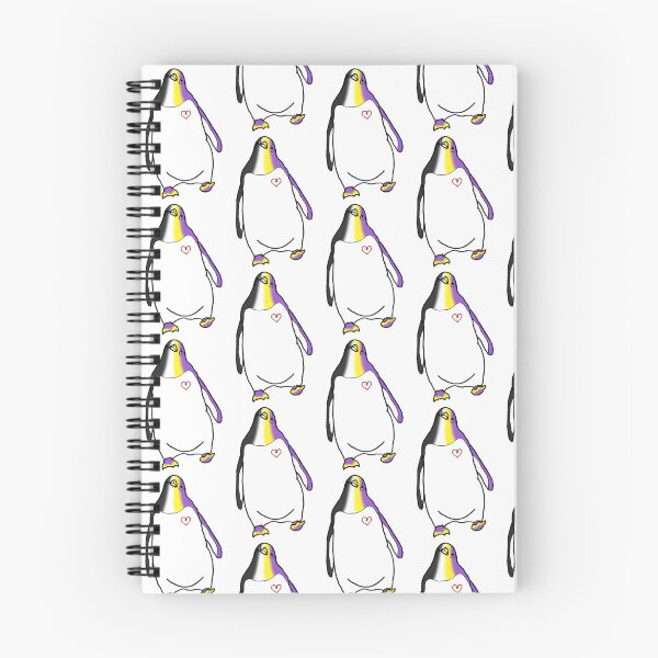 Item preview, Non-Binary Pride Penguin designed and sold by Sorolenti Art.