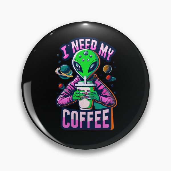 Item preview, Alien Barista designed and sold by SeasonXpress.