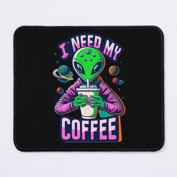 Item preview, Alien Barista designed and sold by SeasonXpress.