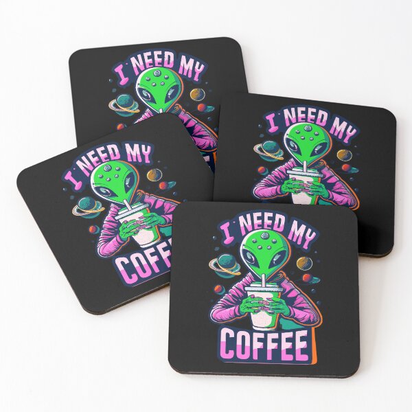 Item preview, Alien Barista designed and sold by SeasonXpress.