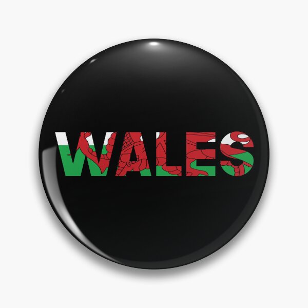 Item preview, Wales Text in Flag Colours designed and sold by SJB8Art.