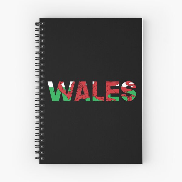 Item preview, Wales Text in Flag Colours designed and sold by SJB8Art.