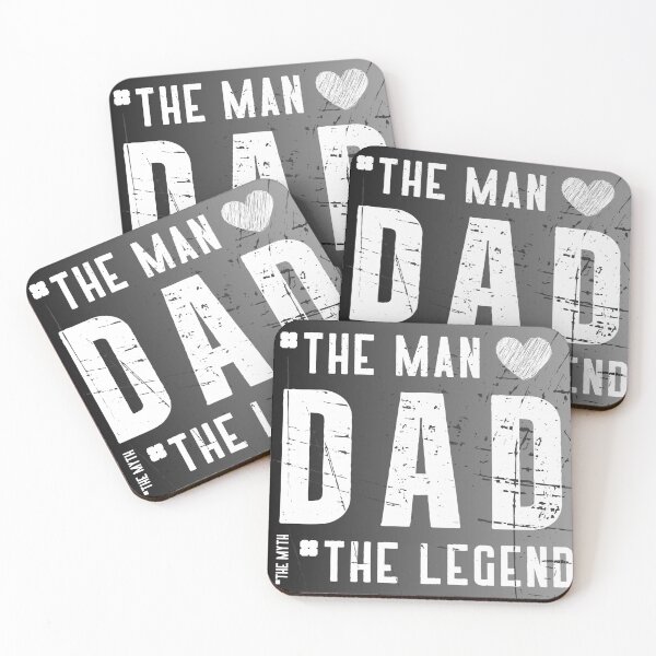 Item preview, Dad: The Man, The Myth, The Legend – Grunge Style designed and sold by LifeProApperal.