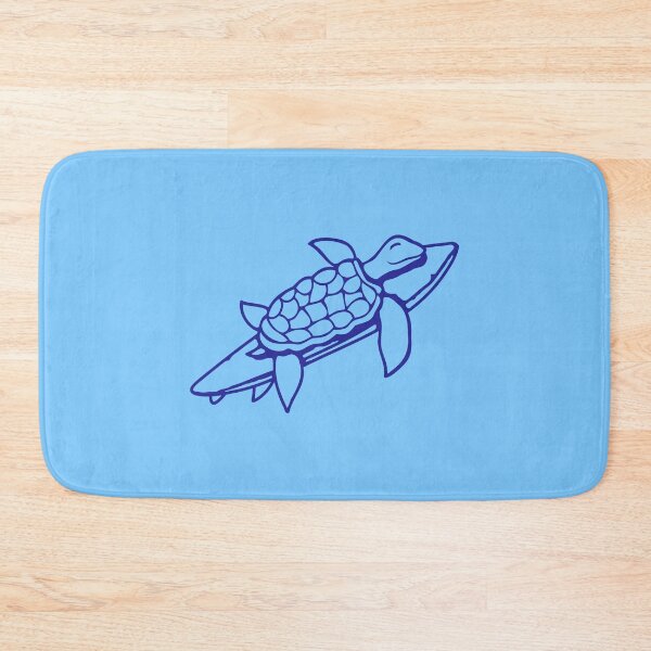 Item preview, Water Turtle Surfer surfing fun hobby sport waves chill relax designed and sold by shirt-o-mat.