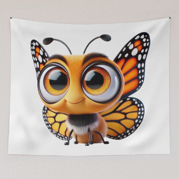 Item preview, Adorable Monarch Butterfly designed and sold by Sillytoe.