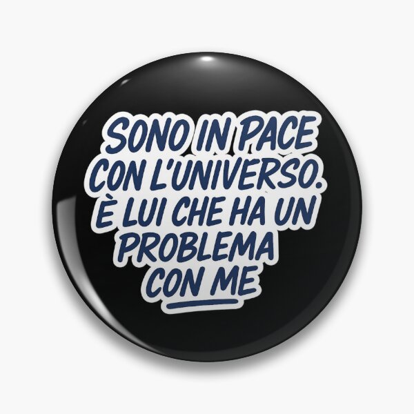 Item preview, Sono in Pace con l’Universo – Frase Ironica in Stile Graffiti designed and sold by IroniaeCo.