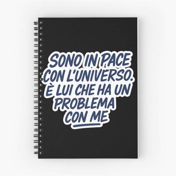 Artikelvorschau, Sono in Pace con l’Universo – Frase Ironica im Graffiti-Stil entworfen und verkauft von IroniaeCo.