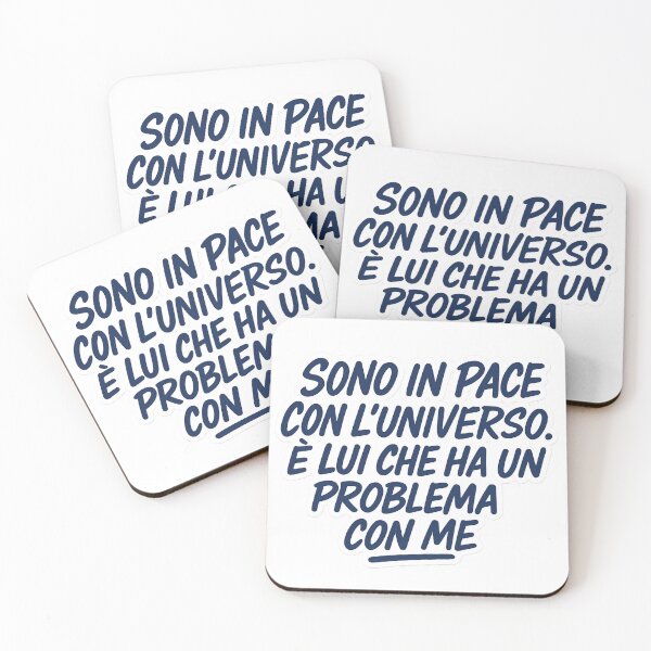 Item preview, Sono in Pace con l’Universo – Frase Ironica in Stile Graffiti designed and sold by IroniaeCo.