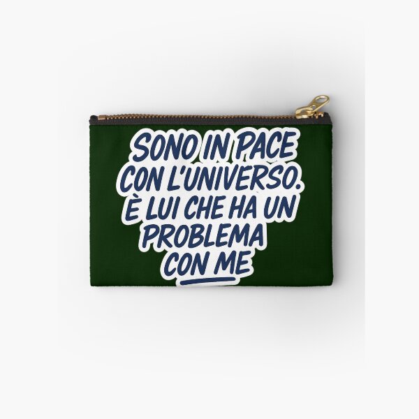 Item preview, Sono in Pace con l’Universo – Frase Ironica in Stile Graffiti designed and sold by IroniaeCo.