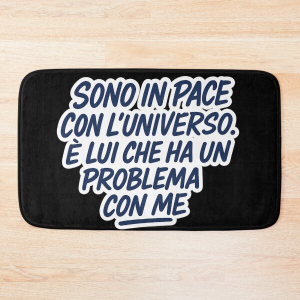 Item preview, Sono in Pace con l’Universo – Frase Ironica in Stile Graffiti designed and sold by IroniaeCo.