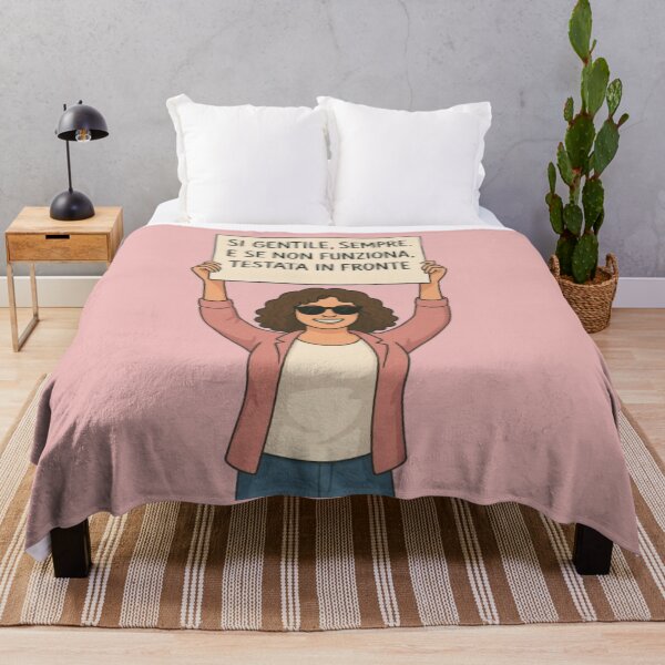 Item preview, Sii gentile. O testata in fronte – Manifesto ironico designed and sold by IroniaeCo.
