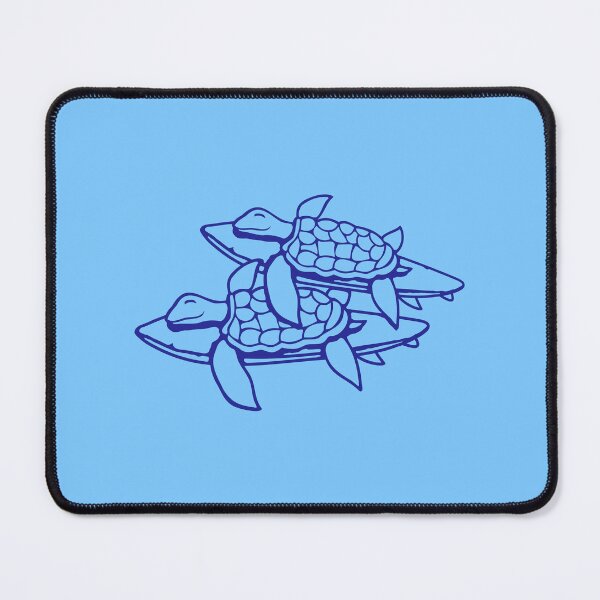 Item preview, 2 Water Turtle Surfer surfing fun hobby sport waves chill relax designed and sold by shirt-o-mat.
