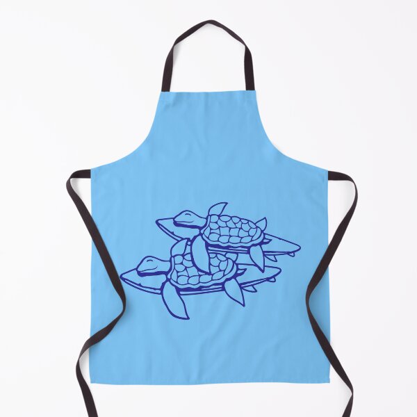 Item preview, 2 Water Turtle Surfer surfing fun hobby sport waves chill relax designed and sold by shirt-o-mat.
