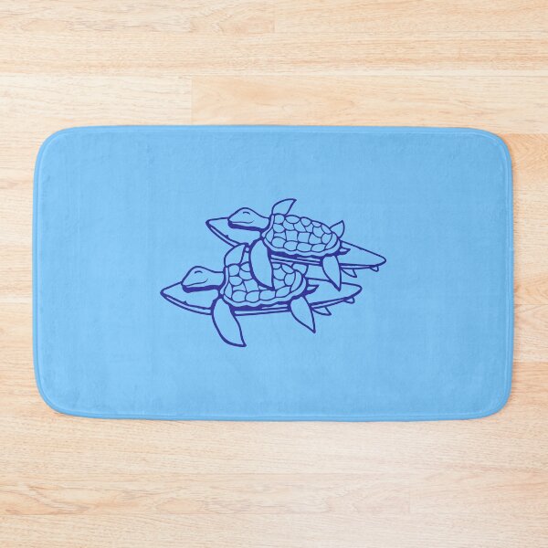 Item preview, 2 Water Turtle Surfer surfing fun hobby sport waves chill relax designed and sold by shirt-o-mat.