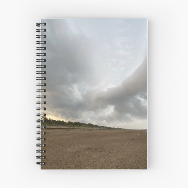 Item preview, Feeder Clouds leading to Super Cell, Storm, Skegness Beach, Lincolnshire, UK designed and sold by Kate Anderson Art.