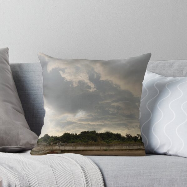 Item preview, Feeder Clouds leading to Super Cell, Storm, Skegness Beach, Lincolnshire, UK designed and sold by Kate Anderson Art.