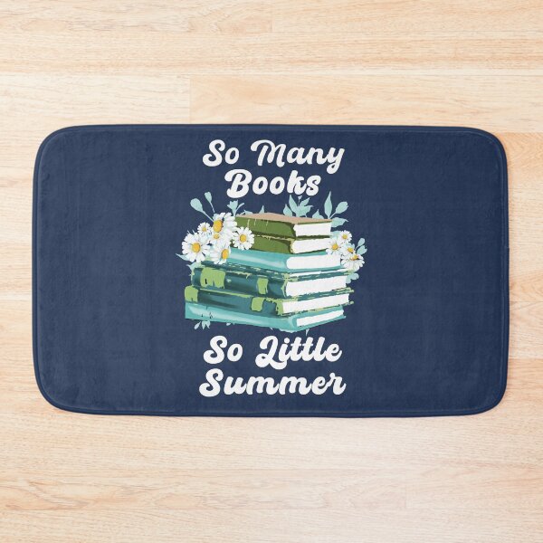 Item preview, So Many Books So Little Summer – Cute Floral Reading Design for Book Lovers designed and sold by Dmetalx Art Apparel.