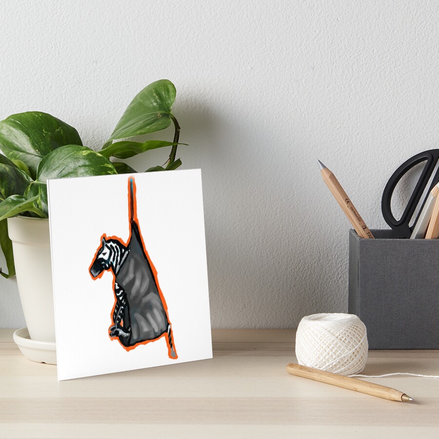 Item preview, Art Board Print designed and sold by RooBooCo.