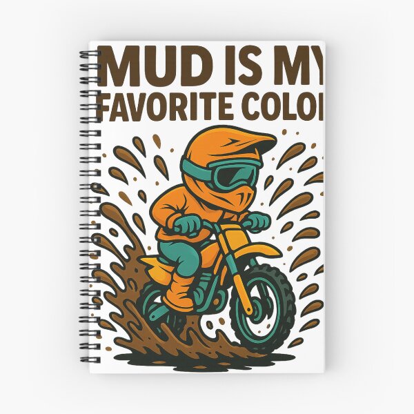 Item preview, Mud Is My Favorite Color – Dirt Bike Kids Design designed and sold by Kempworx Art.