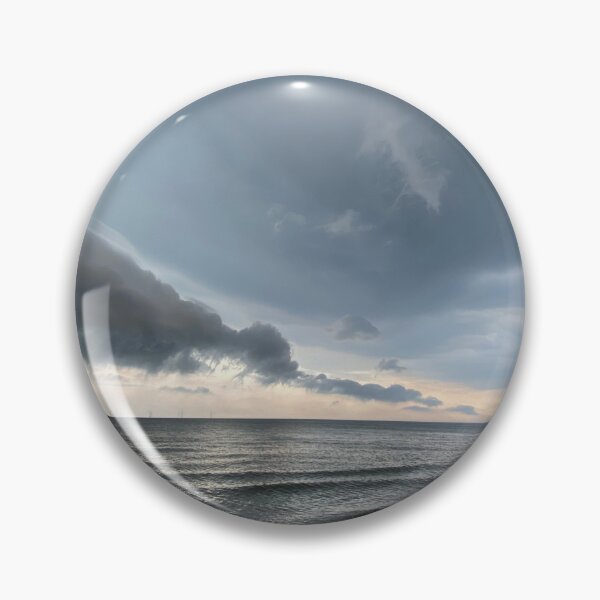 Item preview, Feeder Clouds leading to Super Cell, Storm, Skegness Beach, Lincolnshire, UK designed and sold by Kate Anderson Art.