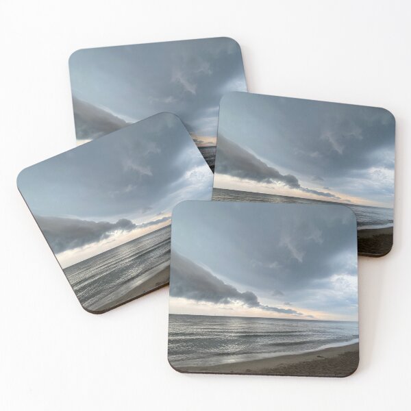 Item preview, Feeder Clouds leading to Super Cell, Storm, Skegness Beach, Lincolnshire, UK designed and sold by Kate Anderson Art.