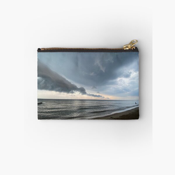 Item preview, Feeder Clouds leading to Super Cell, Storm, Skegness Beach, Lincolnshire, UK designed and sold by Kate Anderson Art.