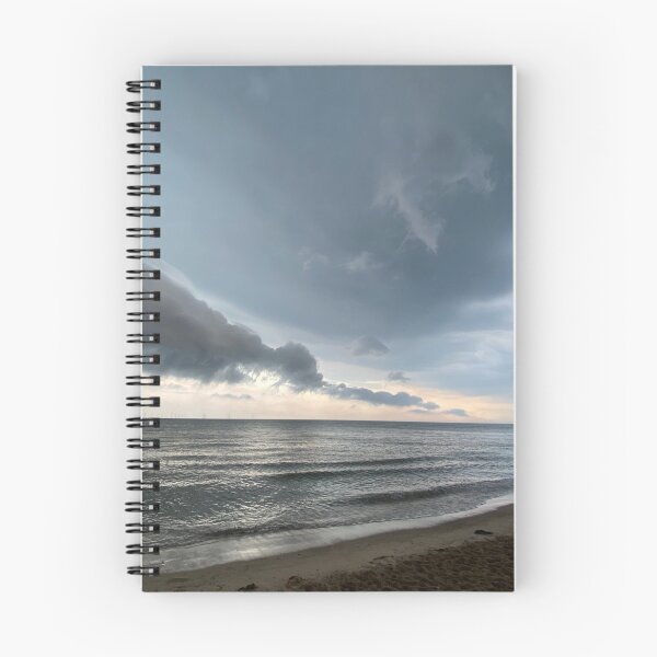 Item preview, Feeder Clouds leading to Super Cell, Storm, Skegness Beach, Lincolnshire, UK designed and sold by Kate Anderson Art.
