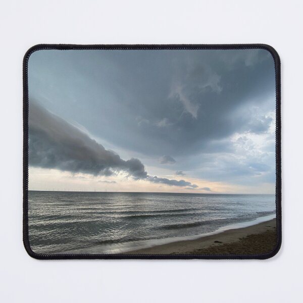 Item preview, Feeder Clouds leading to Super Cell, Storm, Skegness Beach, Lincolnshire, UK designed and sold by Kate Anderson Art.