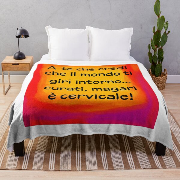 Item preview, Il mondo non ti gira intorno – Frase ironica designed and sold by IroniaeCo.