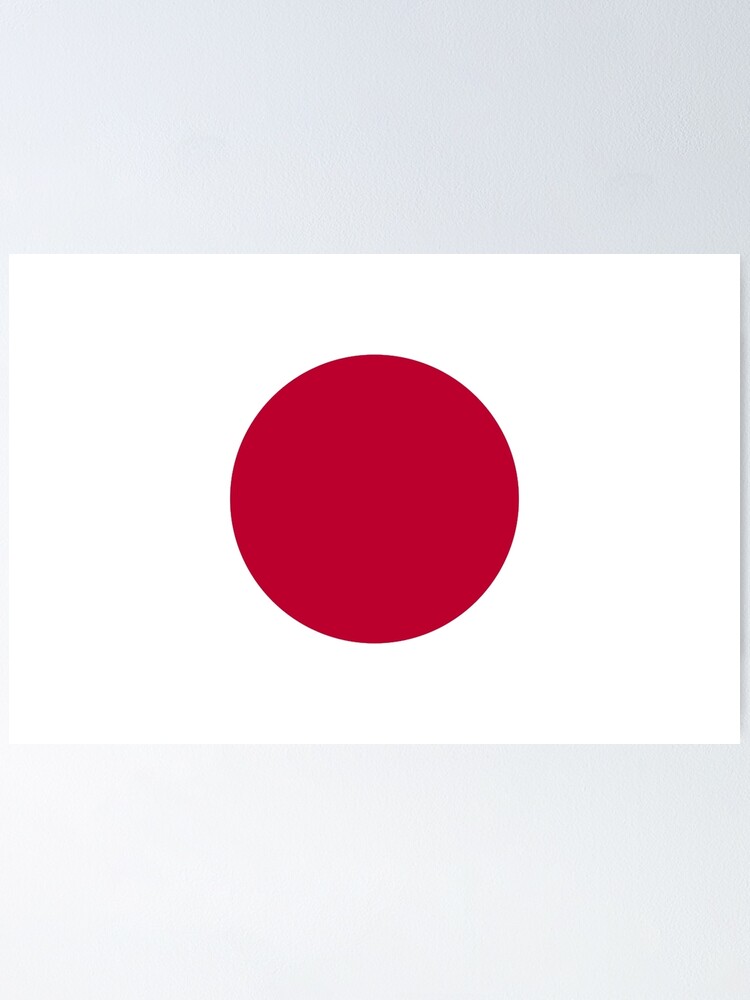 日章旗 日の丸 Flag Of Japan Japanese Flag Poster By Martstore Redbubble