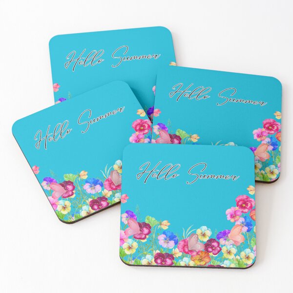 Item preview, Hello Summer Bright Florals Design designed and sold by Lovemountain.