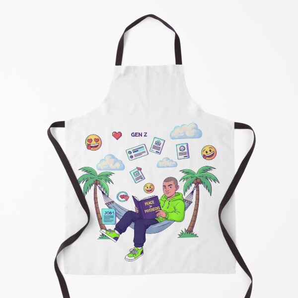 Item preview, Peace Over Paychecks - Remote Work Paradise Life Balance Meme designed and sold by AnnDesignStudio.