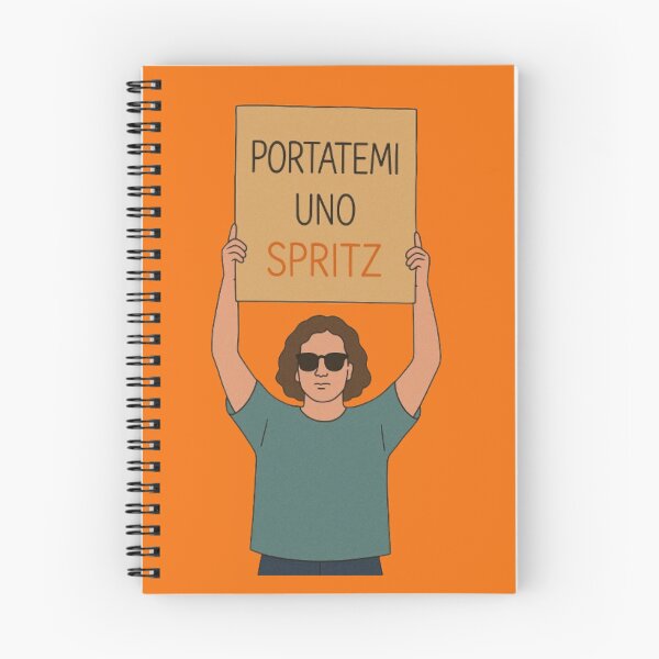 Item preview, Portatemi uno Spritz – Illustrazione Minimal designed and sold by IroniaeCo.