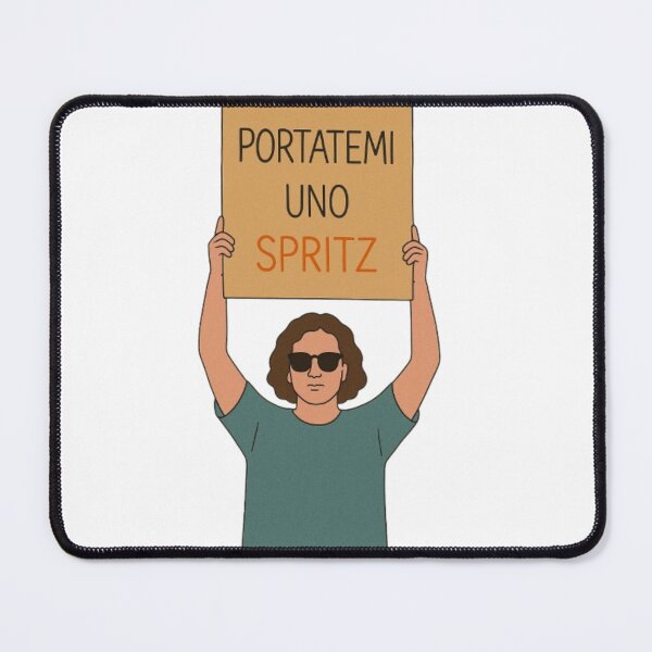 Item preview, Portatemi uno Spritz – Illustrazione Minimal designed and sold by IroniaeCo.