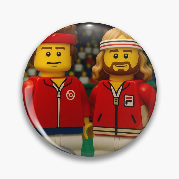 Item preview, Building Blocks: The Greatest Rivalry: 1981 Wimbledon Showdown  designed and sold by OutofFocusShop.