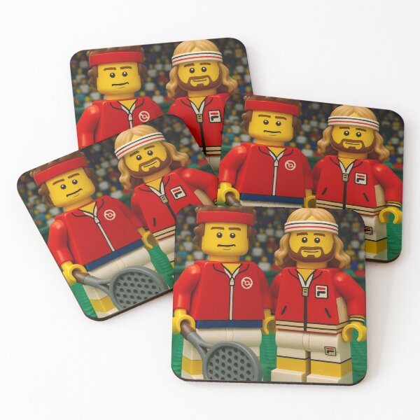Item preview, Building Blocks: The Greatest Rivalry: 1981 Wimbledon Showdown  designed and sold by OutofFocusShop.