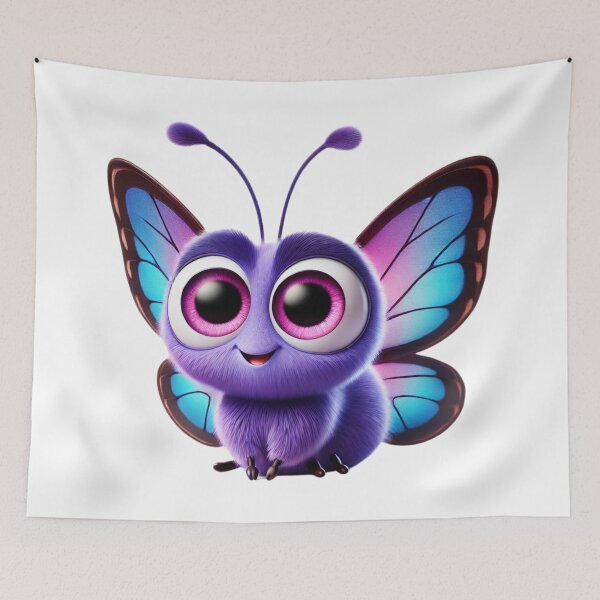 Item preview, Adorable Purple Emperor Butterfly designed and sold by Sillytoe.