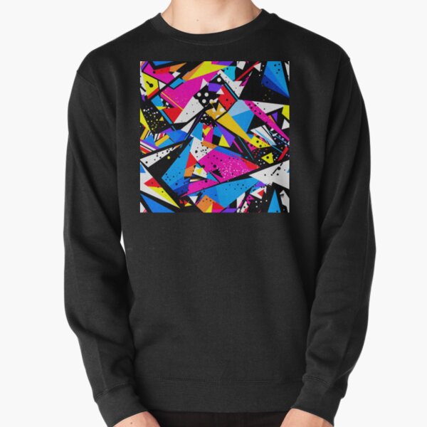 Item preview, Colorful Geometric Designs In Vibrant Pink, Blue, Yellow designed and sold by DEC02.