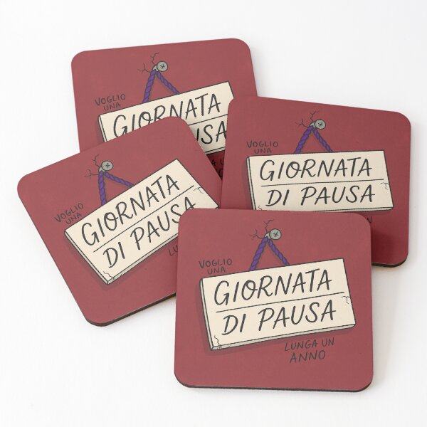 Item preview, Giornata di Pausa – Ironia in pausa lunga designed and sold by IroniaeCo.