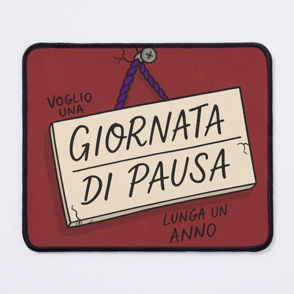 Item preview, Giornata di Pausa – Ironia in pausa lunga designed and sold by IroniaeCo.