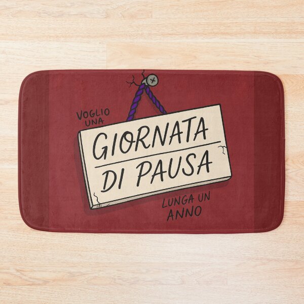 Item preview, Giornata di Pausa – Ironia in pausa lunga designed and sold by IroniaeCo.