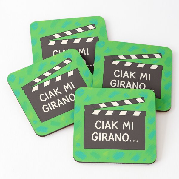 Item preview, Ciak mi girano – Frase ironica italiana designed and sold by IroniaeCo.