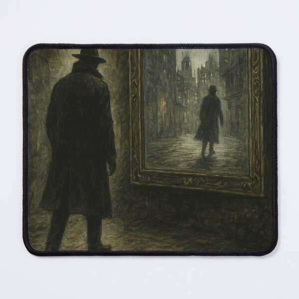 Item preview, Reflected Absence – Watchmen-Inspired Urban Noir Vigilante designed and sold by ResidualInk.