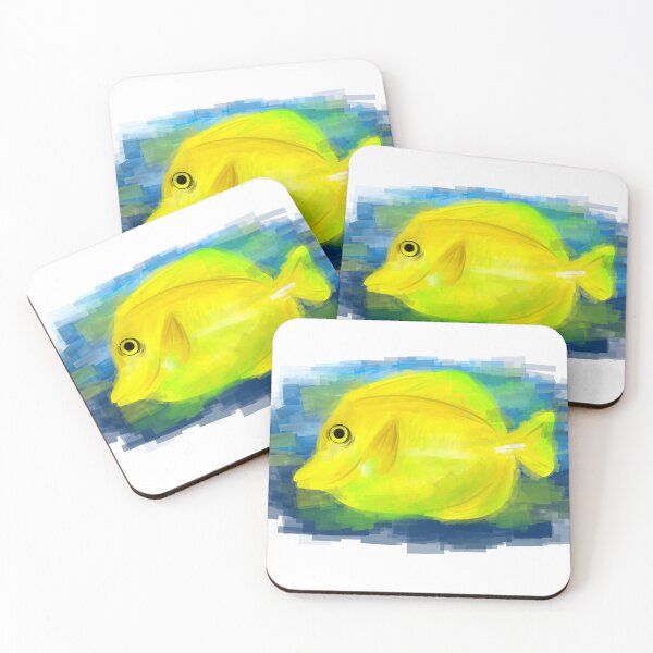 Item preview, Yellow Tang Fish designed and sold by NeonSailfish.