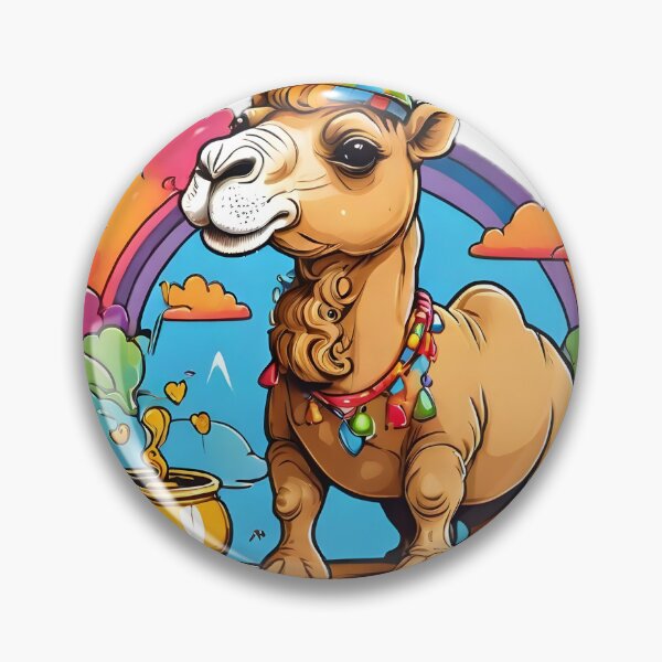 Item preview, cute camel with a pot of gold designed and sold by Karaz's Animal Kingdom.
