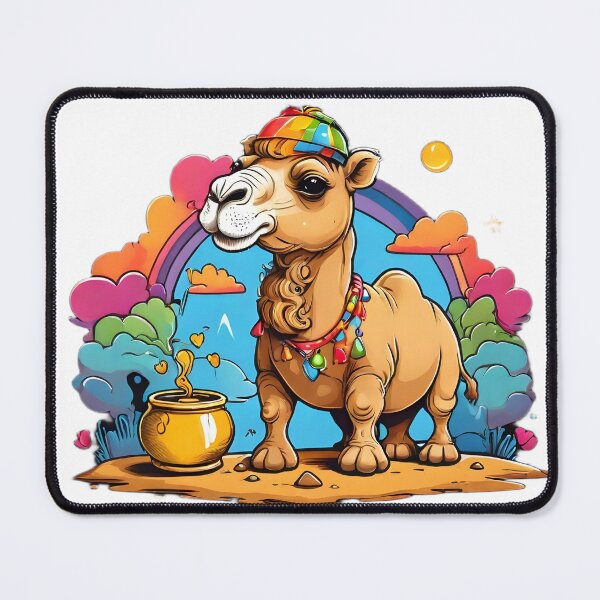 Item preview, cute camel with a pot of gold designed and sold by Karaz's Animal Kingdom.